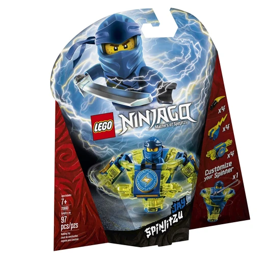 LEGO NINJAGO Spinjitzu Jay Building Kit, 2019 (97 Pieces) - ليجو - Image 5