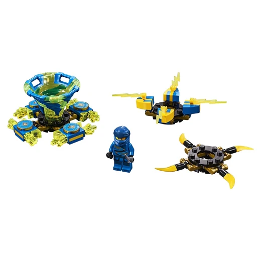 LEGO NINJAGO Spinjitzu Jay Building Kit, 2019 (97 Pieces) - ليجو - Image 6