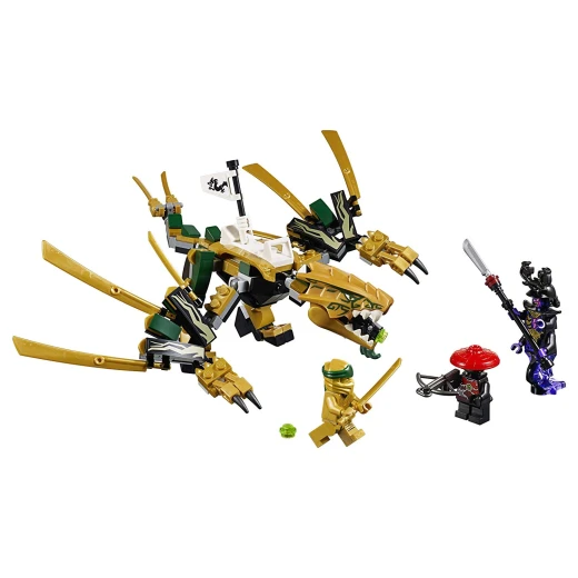 LEGO NINJAGO Legacy Golden Dragon Building Kit, 2019 (171 Pieces) - ليجو - Image 2