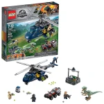LEGO Jurassic World Blue’s Helicopter Pursuit Building Kit (397 Pieces) - ليجو