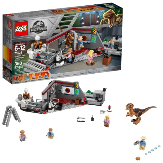 LEGO Jurassic World Jurassic Park Velociraptor Chase LEGO Jurassic World Jurassic Park Velociraptor Chase