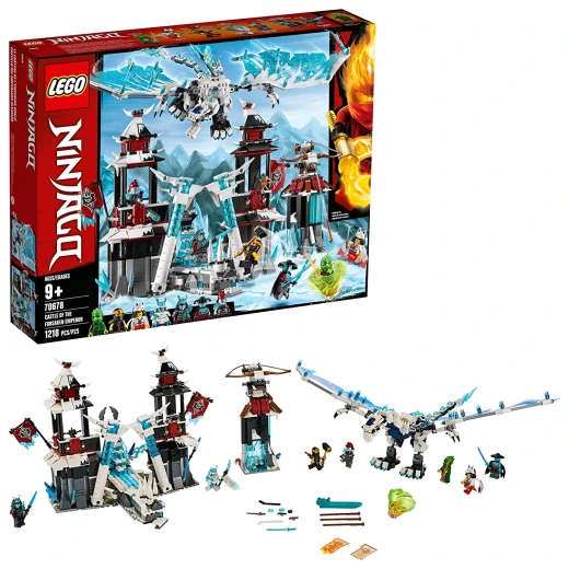 LEGO NINJAGO Castle of the Forsaken Emperor Building Kit, New 2019 (1,218 Pieces) LEGO NINJAGO Castle of the Forsaken Emperor Building Kit, New 2019 (1,218 Pieces)