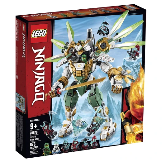 LEGO NINJAGO Lloyd's Titan Mech Building Kit, New 2019 (876 Pieces) - ليجو - Image 6
