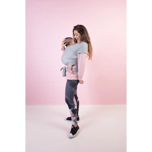 Baby Wrap Carrier - Beige - Image 5