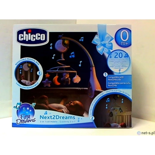 Chicco Toy Fd Next2Dreams Mobile Blue - فيشر برايس - Image 2
