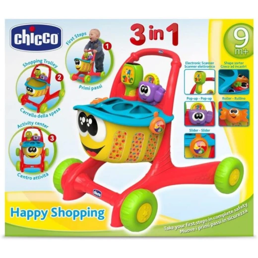 Chicco Toy Walker Happy Shopping FR/EN Chicco Toy Walker Happy Shopping FR/EN