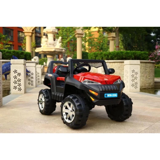 Motor Car Desert Jeep B - Red Motor Car Desert Jeep B - Red