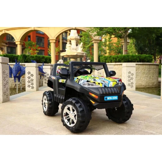 Motor Colored Desert jeep - Yellow Motor Colored Desert jeep - Yellow
