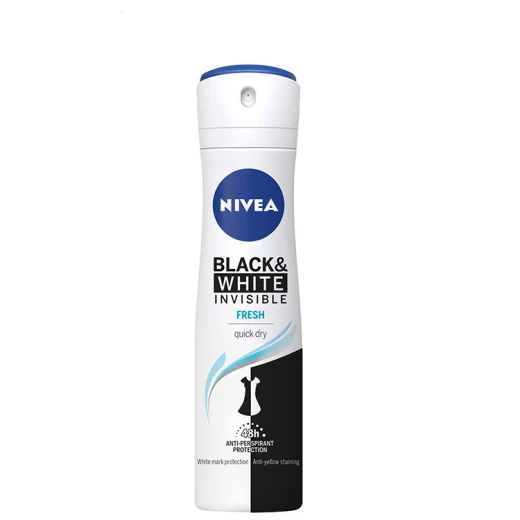 Nivea Deodorant Anti Perspirant Black & White Pure - 150mL Nivea Deodorant Anti Perspirant Black & White Pure - 150mL