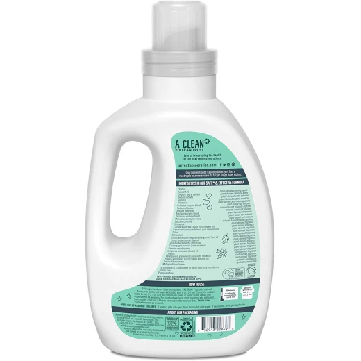 Seventh Generation Concentrated Baby Laundry Detergent, Fresh Scent 1.18 L - سيفينث جينيراشن - Image 2