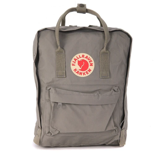 Kånken Fog Grey Backpack By Fjällräven Kånken Fog Grey Backpack By Fjällräven
