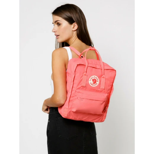 Fjallraven Kanken Daypack Water Resistant Backpack ~NWT~ Peach Pink - فجالرافن - Image 3