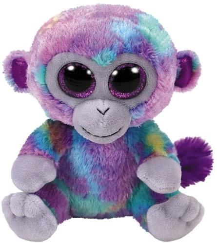 Ty Beanie Boos Zuri - Monkey Multi-Colored med Ty Beanie Boos Zuri - Monkey Multi-Colored med