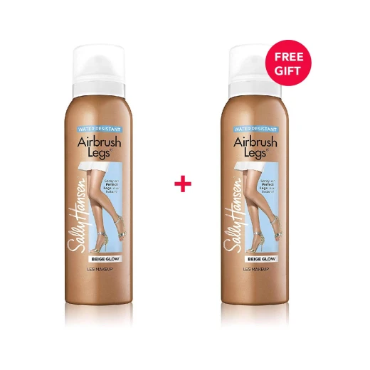 Sally Hansen Air Brush Legs Beige Glow, 130 ml - White Friday Offer - Buy 1 Get 1 Free Sally Hansen Air Brush Legs Beige Glow, 130 ml - White Friday Offer - Buy 1 Get 1 Free