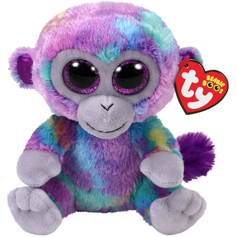 Ty Beanie Boos Zuri - Multi-Colored Monkey reg - Ty