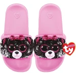 Stuffems Toy Shop Ty Flippable Fashion Slides - Kiki - Size Large (4-6) - Ty