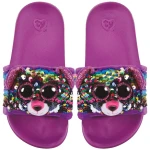 Ty Flippable Fashion Slides - Dotty - Size Small (11-13) - Ty