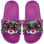 Ty Flippable Fashion Slides - Dotty - Size Medium (1-3) - Ty