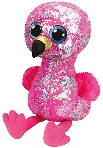 Ty Pinky Flamingo Flippable-Large, Multicolored Ty Pinky Flamingo Flippable-Large, Multicolored