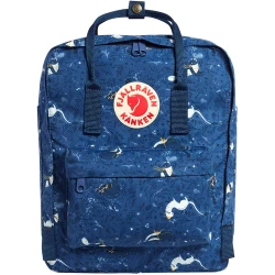 Fjallraven - Kanken Art Special Edition Backpack for Everyday, Blue Fable