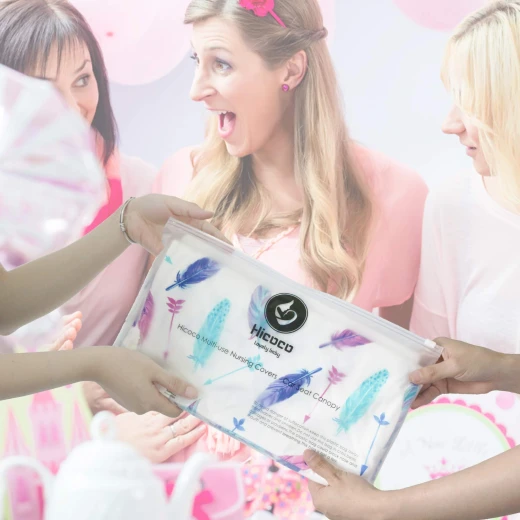 Hicoco Nursing Cover Carseat Canopy - Baby Breastfeeding Cover - هيكوكو - Image 3