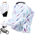 Hicoco Nursing Cover Carseat Canopy - Baby Breastfeeding Cover - هيكوكو