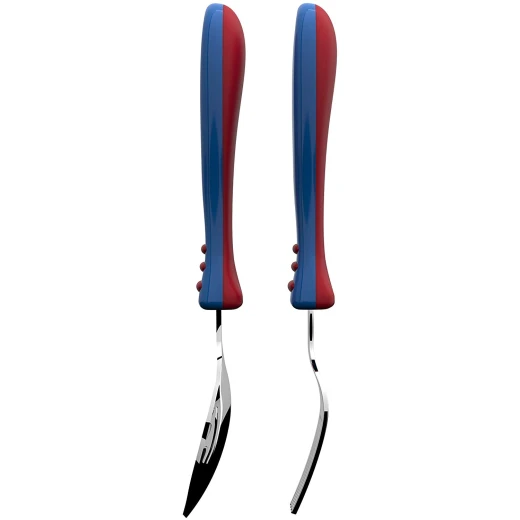 Zak Design Spider-Man Easy Grip Flatware 2 Pieces - زاك ديزاينز - Image 2