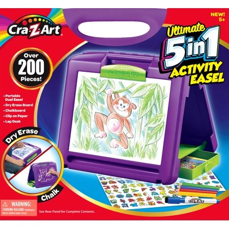 Cra-Z-Art Neon 5 In 1 Ultimate Easel Blue Cra-Z-Art Neon 5 In 1 Ultimate Easel Blue