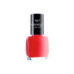 Misslyn Long Lasting High Gloss Nail Polish Number 137 Professional Manicure UV Protection for Sensitive Skin