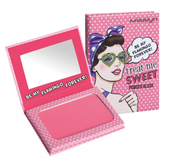 Misslyn Treat Me Sweet Powder Blush No.8 - ميسلين كوزمتكس