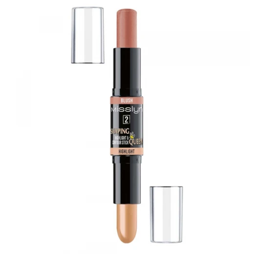 Misslyn Shaping Queen highlight & Blush Stick 2 Misslyn Shaping Queen highlight & Blush Stick 2