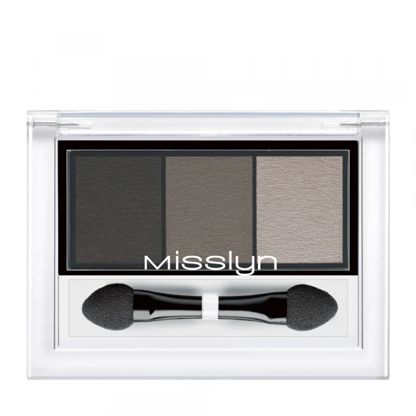 Misslyn High Shine Trio Eyeshadow No. 14 Rosewood - ميسلين كوزمتكس