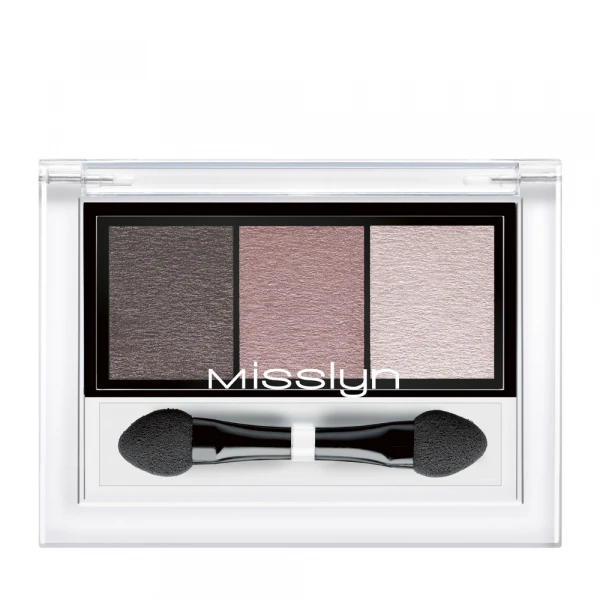 Misslyn High Shine Trio Eyeshadow No. 20 Woodstock - ميسلين كوزمتكس