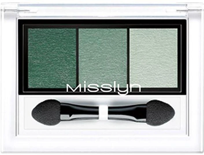 Misslyn High Shine Trio Eyeshadow No. 62 Bluesh - ميسلين كوزمتكس