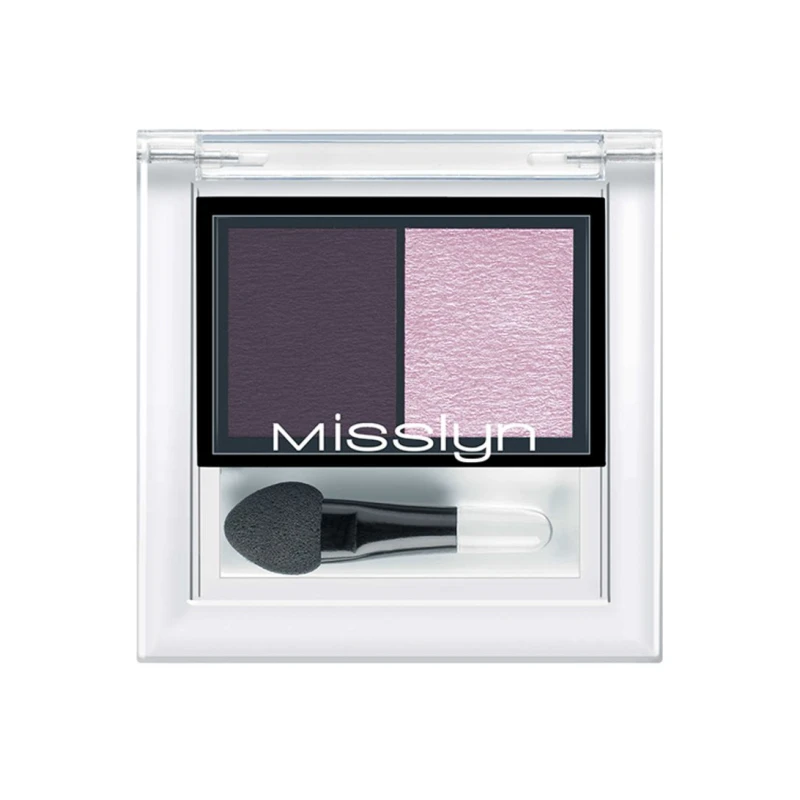 Misslyn High Shine Duo Eyeshadow No. 72 - ميسلين كوزمتكس