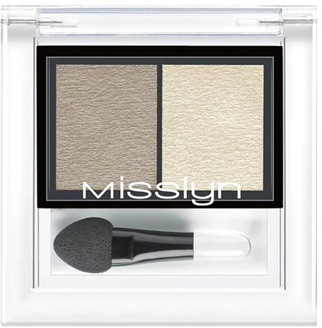 Misslyn High Shine Duo Eyeshadow No. 24 - ميسلين كوزمتكس
