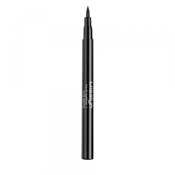 Misslyn Black Long Lasting Liquid Eyeliner No.1 Black - ميسلين كوزمتكس