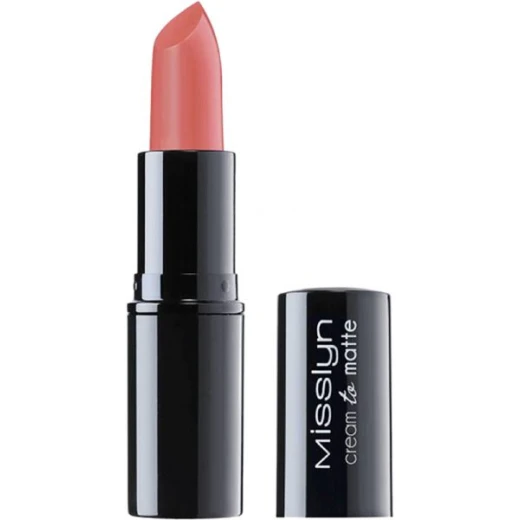 Misslyn Cream To Matte Lipstick No. 338, Light Brown