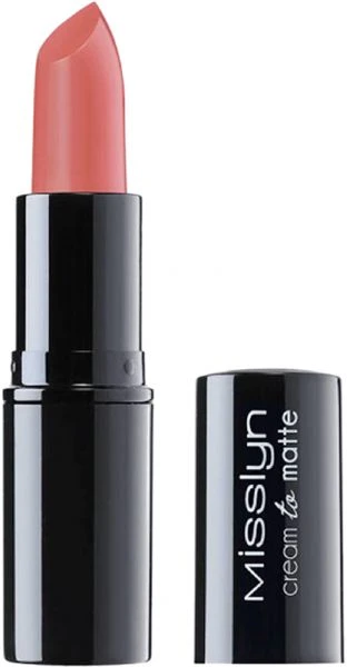 Misslyn Cream To Matte Lipstick No. 338, Light Brown - ميسلين كوزمتكس