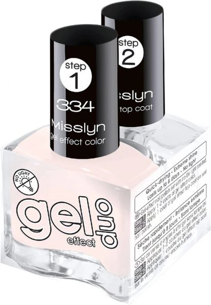 Misslyn Gel Effect Duo No. 334 Barefoot - ميسلين كوزمتكس