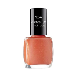 Misslyn High Gloss Nail Polish Number 154 Mirror Shine Finish Long Lasting Fashion Colors 12ml
