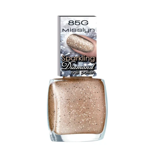 Misslyn Sparkling Diamond Nail Polish No.85G Come In,One & All