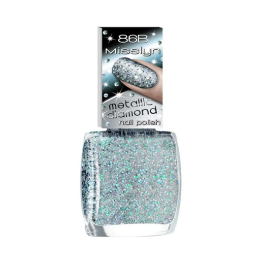 Misslyn Metallic Diamond Nail Polish No.86B Satellite War