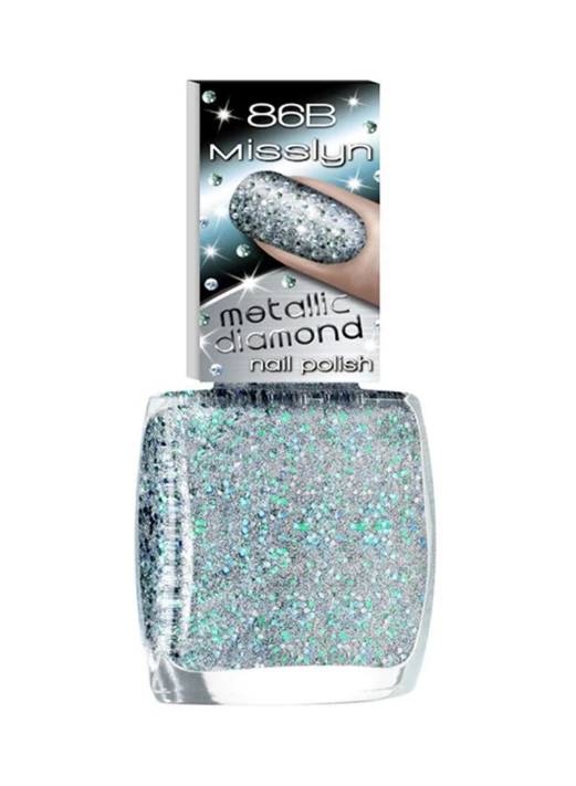 Misslyn Metallic Diamond Nail Polish No.86B Satellite War - ميسلين كوزمتكس