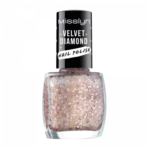 Misslyn Velvet Diamond Nail Polish No. 34 Damn Girl