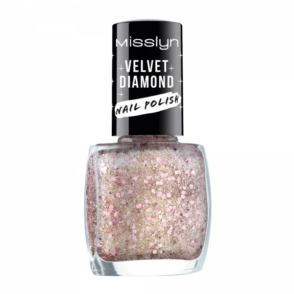 Misslyn Velvet Diamond Nail Polish No. 34 Damn Girl - ميسلين كوزمتكس