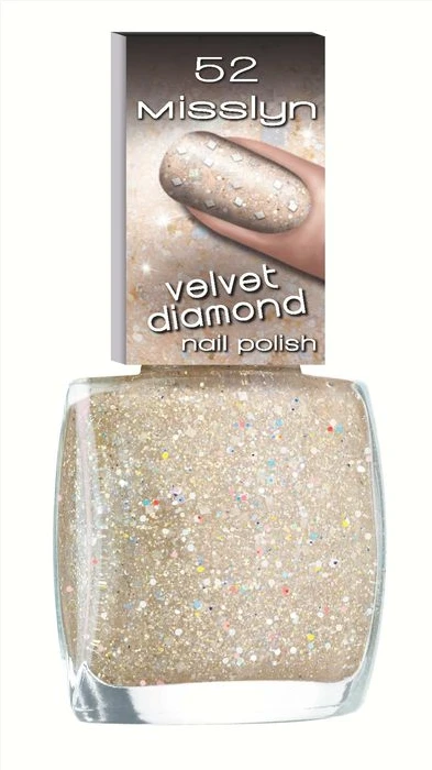 Misslyn Velvet Diamond Nail Polish No.52 Crushed Silk - ميسلين كوزمتكس