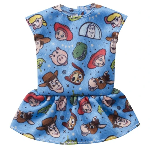 Barbie Fashions Toy Story 4 Blue Dress for Girls Stylish Outfit Ages 3+ - Barbie - Image 2