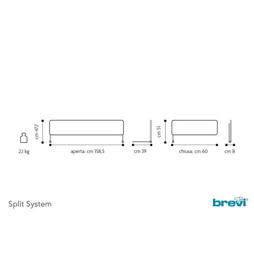 Brevi Detach Bed Guard 150CM White Rabbit - بريفي - Image 2