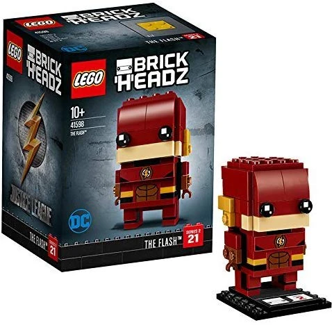 LEGO Brick Headz The Flash Cool Construction Character LEGO Brick Headz The Flash Cool Construction Character
